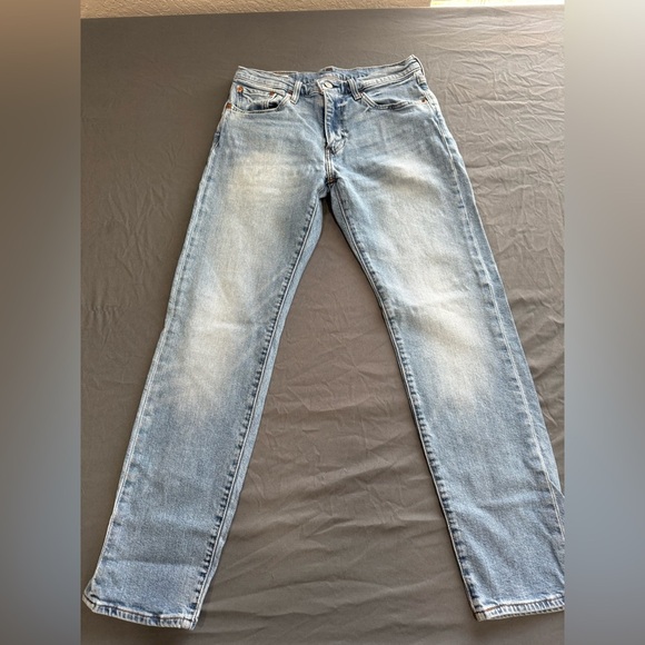 Levi’s Premium 502 Classic Light Blue Jeans Skinny sz 30x32 - Picture 1 of 8